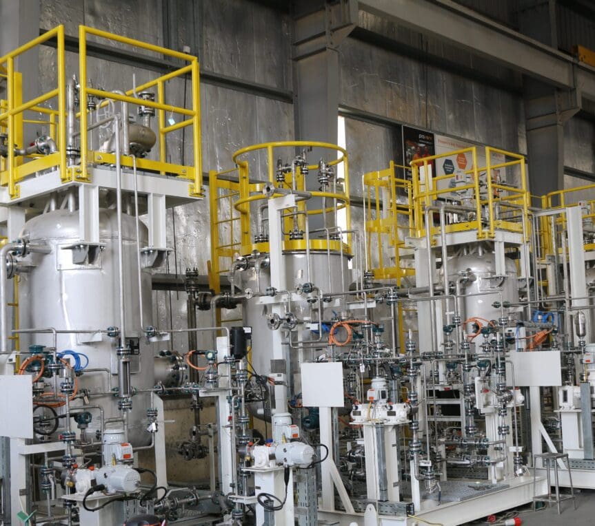 Chemical injection skids and chemical dosing pumps