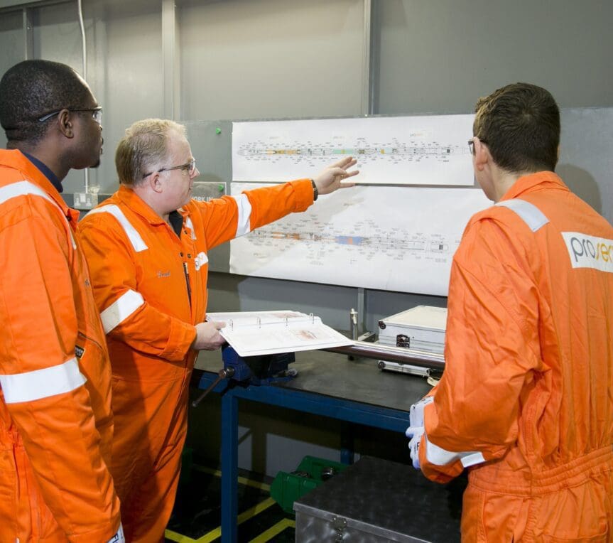 Trained and certified personnel